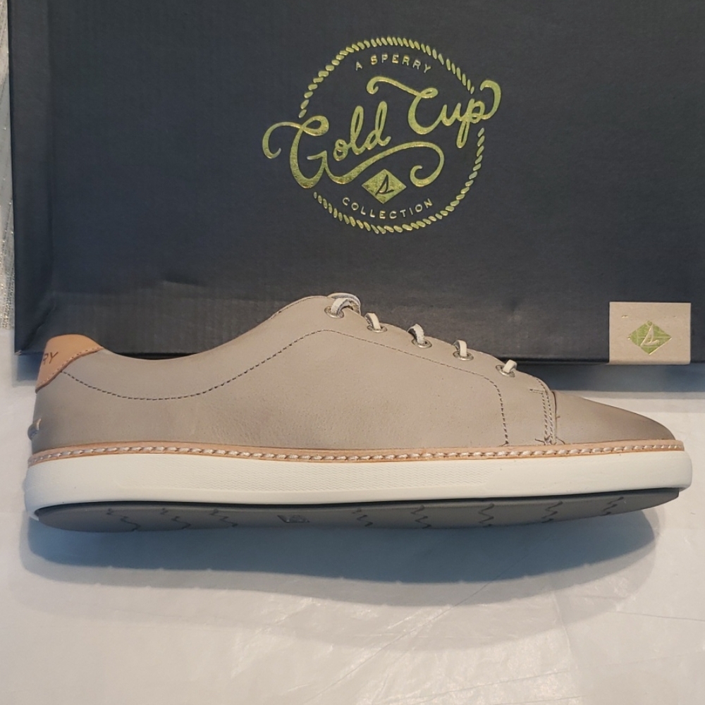 SPERRY New GOLD CUP CRUZ Sneaker 18K Gold 🎉HP🎉 - Picture 12 of 12